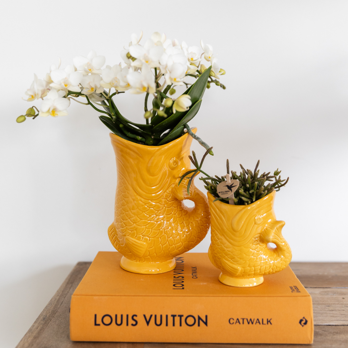 Kolibri Home | Fish - Orange - Ø9cm