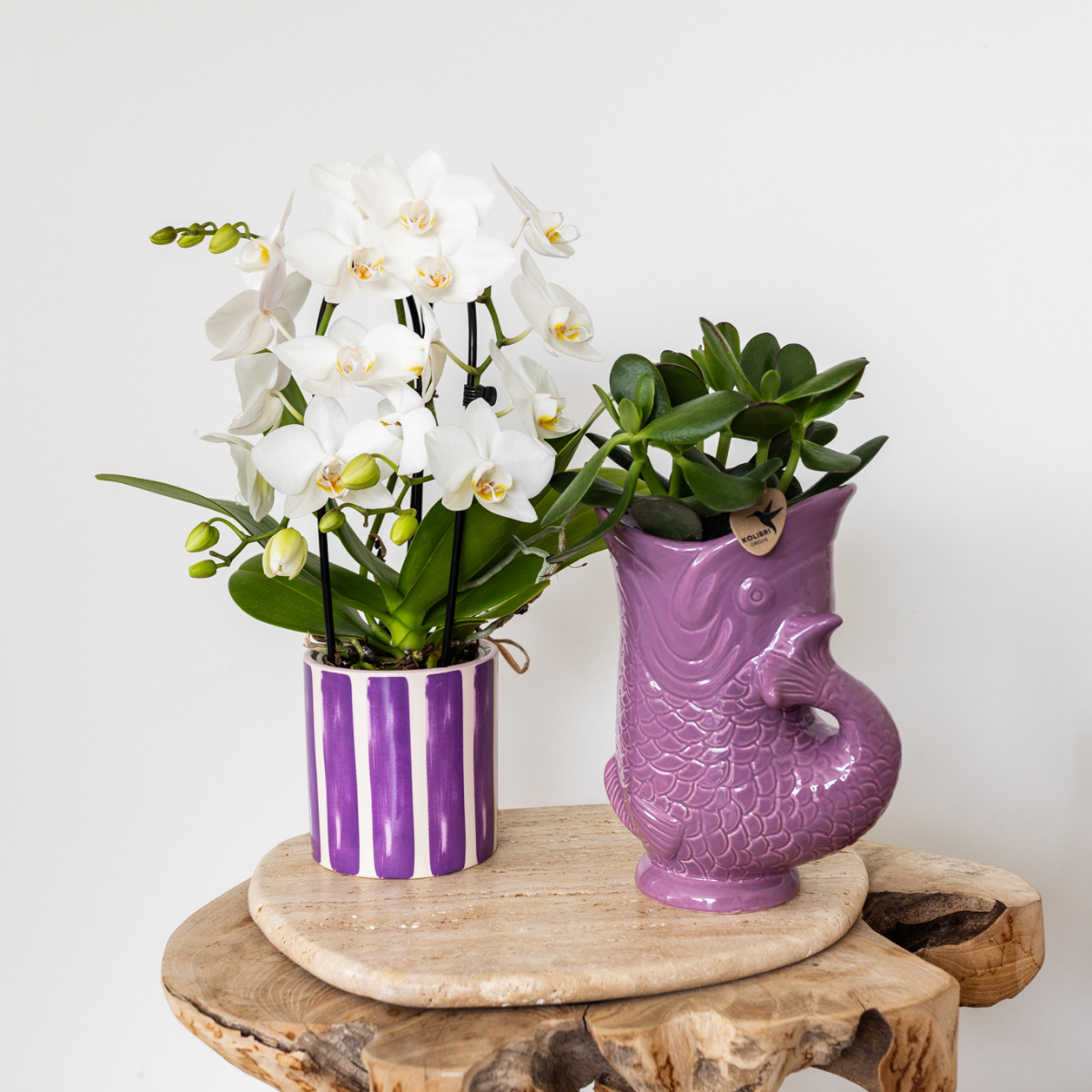 Kolibri Home | Fish - Lilac - Ø9cm