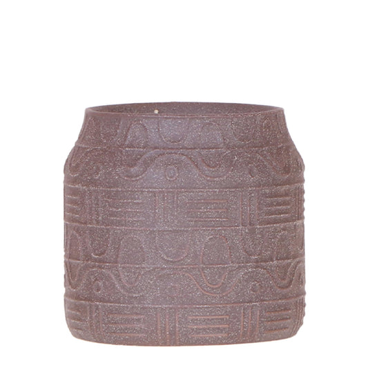 Kolibri Home | Hyroglyph Dekotopf - Brown - Ø9cm