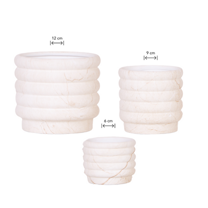 Kolibri Home | Kombi-Angebot - Marble Light Töpfe