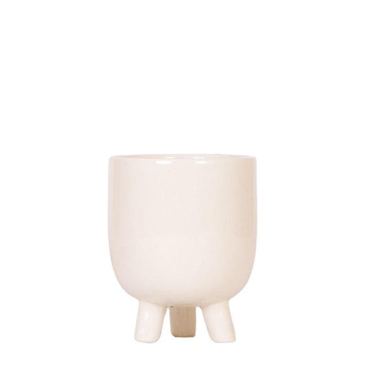 Kolibri Home | Gummy pot travertine Ø9cm - Ø9cm