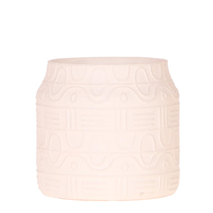 Kolibri Home | Hyroglyph Dekotopf - Off White - Ø9cm